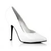 Pleaser Larger Size Shoes SEDUCE 420 White 5" Heel