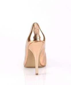 Pleaser Direct Larger Size Shoes Seduce 420V Rose Gold Matte Pumps 8 Pleaser Direct Larger Size Shoes Seduce 420V Rose Gold Matte Pumps