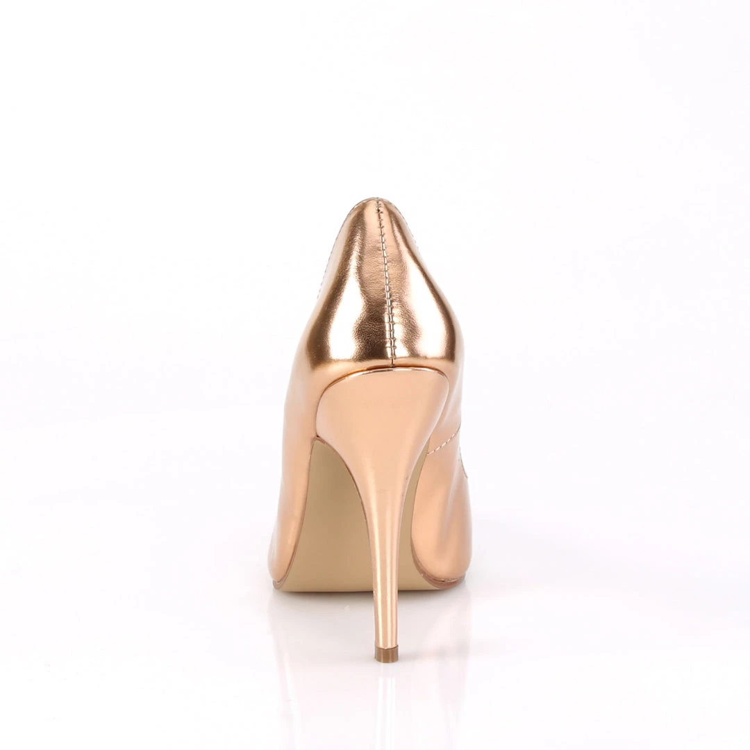 Pleaser Direct Larger Size Shoes Seduce 420V Rose Gold Matte Pumps 4 Pleaser Direct Larger Size Shoes Seduce 420V Rose Gold Matte Pumps