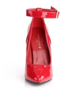 Pleaser Direct Larger Size Shoes Seduce 431 Red Patent Pumps