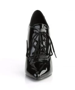 Pleaser Direct Seduce 460 Black Patent Ankle Boots