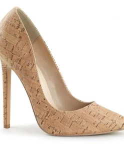 Pleaser SEXY 20 Cork Vegan 5" Heel