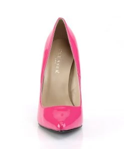 Pleaser Direct Sexy 20 Pink Patent Stiletto Heels Larger Size Shoes