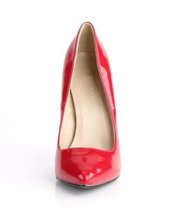 Pleaser Direct Larger Size Shoes Sexy 20 Red Patent Stiletto Heels
