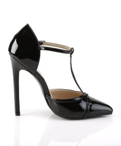 BananaShoes SEXY 27 Black Vegan 5" Heel 9 BananaShoes SEXY 27 Black Vegan 5