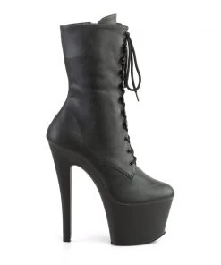 Pleaser Direct Sky 1020 Black Matte Boots Larger Size Shoes