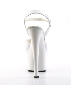 Pleaser Direct Sky 309 White Patent Platforms Larger Size Shoes 8 Pleaser Direct Sky 309 White Patent Platforms Larger Size Shoes