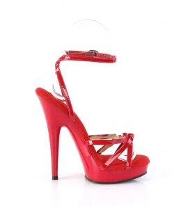 Pleaser Sultry 638 Red Sandals Larger Size Shoes