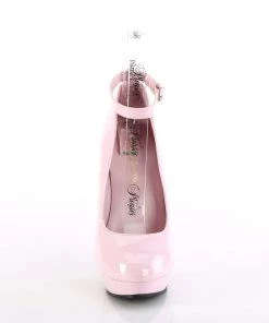 Pleaser Sultry 686 Baby Pink Mary Jane Platforms Larger Size Shoes