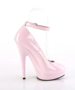 Pleaser Sultry 686 Baby Pink Mary Jane Platforms Larger Size Shoes