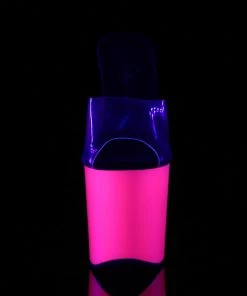 Pleaser Direct Taboo 701UV Neon Pink Platforms Larger Size Shoes