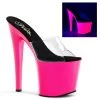 Pleaser Direct Taboo 701UV Neon Pink Platforms Larger Size Shoes