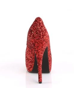 Pleaser Direct Teeze 06GW Wide Fitting Red Glitter Platforms Larger Size Shoes 8 Pleaser Direct Teeze 06GW Wide Fitting Red Glitter Platforms Larger Size Shoes