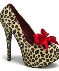 Pleaser Direct Larger Size Shoes Teeze 12 Leopard Print Platforms