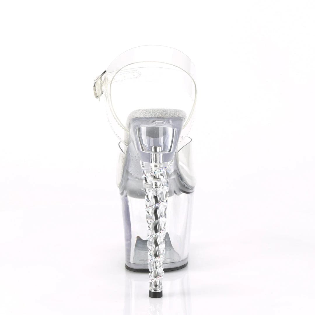 Pleaser Direct Platform Shoes Unicorn 708RSH Clear Platform Heels 4 Pleaser Direct Platform Shoes Unicorn 708RSH Clear Platform Heels