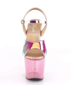 Pleaser Direct Unicorn 711 Pink Platform Heels