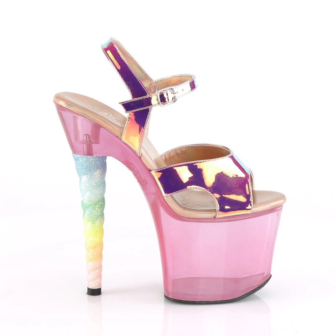 Pleaser Direct Unicorn 711 Pink Platform Heels 5 Pleaser Direct Unicorn 711 Pink Platform Heels