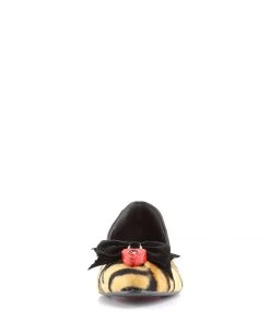 Pleaser Direct Vail 02 Tiger Print Ballet Flats Flats Shoes