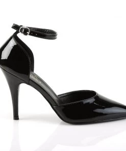 Pleaser Direct Vanity 402 Black Patent Court Shoes Larger Size Shoes 9 Pleaser Direct Vanity 402 Black Patent Court Shoes Larger Size Shoes