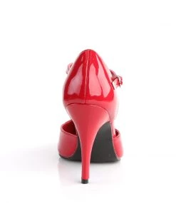 Pleaser Direct Vanity 415 Red Patent D'Orsay Heels