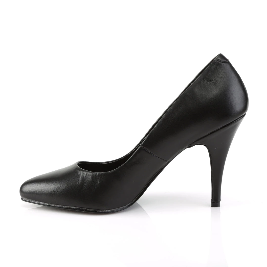 Pleaser Direct Vanity 420 Black Leather Classic Pumps 3 Pleaser Direct Vanity 420 Black Leather Classic Pumps