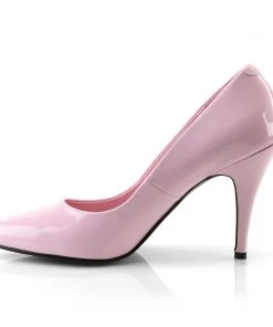 Pleaser Direct Vanity 420 Baby Pink Patent Pumps Larger Size Shoes