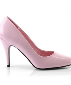 Pleaser Direct Vanity 420 Baby Pink Patent Pumps Larger Size Shoes