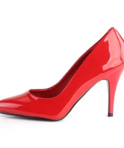 Pleaser Direct Vanity 420 Red Patent Pumps Larger Size Shoes
