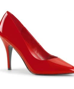 Pleaser Direct Vanity 420 Red Patent Pumps Larger Size Shoes