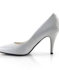Pleaser Direct Vanity 420 White Patent Pumps 7 Pleaser Direct Vanity 420 White Patent Pumps
