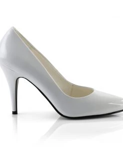 Pleaser Direct Vanity 420 White Patent Pumps 9 Pleaser Direct Vanity 420 White Patent Pumps
