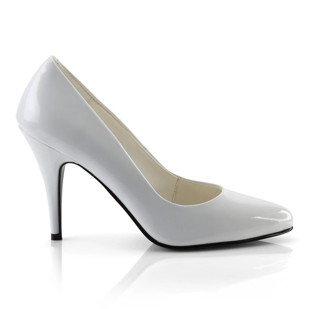 Pleaser Direct Vanity 420 White Patent Pumps 5 Pleaser Direct Vanity 420 White Patent Pumps