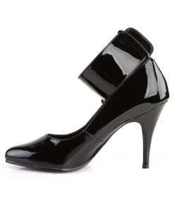 Pleaser Direct Larger Size Shoes Vanity 434 Black Patent Ankle Cuff Pumps 7 Pleaser Direct Larger Size Shoes Vanity 434 Black Patent Ankle Cuff Pumps