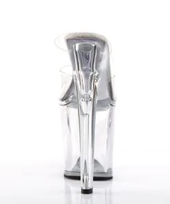 Pleaser Direct Xtreme 802 Clear Platforms Larger Size Shoes
