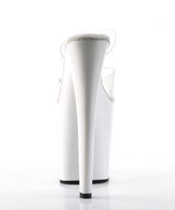 Pleaser Direct Xtreme 802 White Patent Platforms Larger Size Shoes 8 Pleaser Direct Xtreme 802 White Patent Platforms Larger Size Shoes
