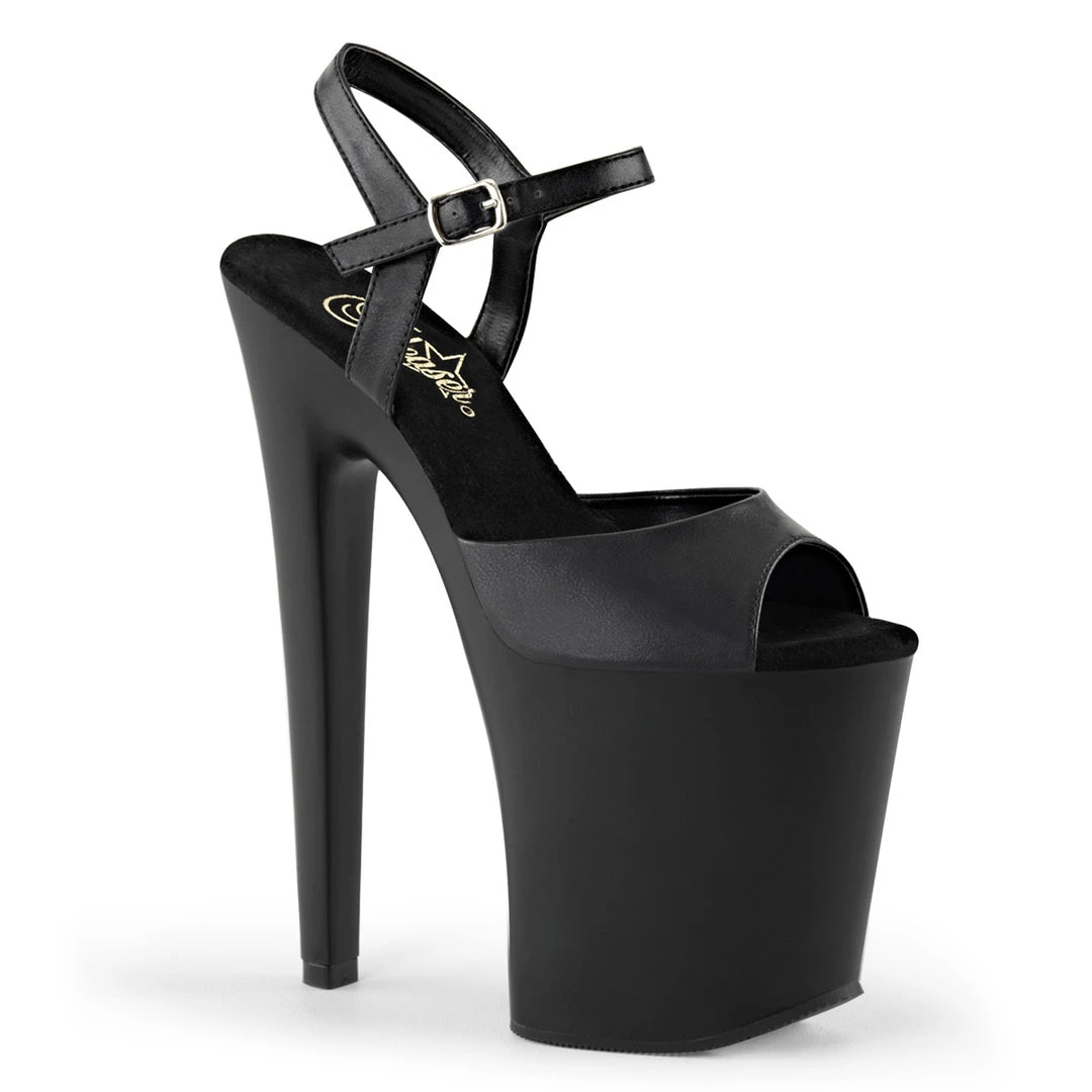 Pleaser Direct Larger Size Shoes Xtreme 809 Black Matte Platform Heels 1 Pleaser Direct Larger Size Shoes Xtreme 809 Black Matte Platform Heels