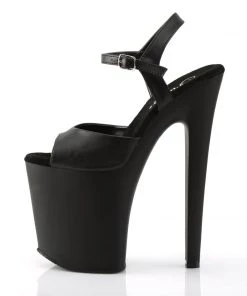Pleaser Direct Larger Size Shoes Xtreme 809 Black Matte Platform Heels 7 Pleaser Direct Larger Size Shoes Xtreme 809 Black Matte Platform Heels