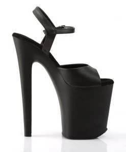 Pleaser Direct Larger Size Shoes Xtreme 809 Black Matte Platform Heels 9 Pleaser Direct Larger Size Shoes Xtreme 809 Black Matte Platform Heels