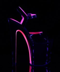 Pleaser Direct Xtreme 809TT Black Patent And Neon Pink Platforms 9 Pleaser Direct Xtreme 809TT Black Patent And Neon Pink Platforms
